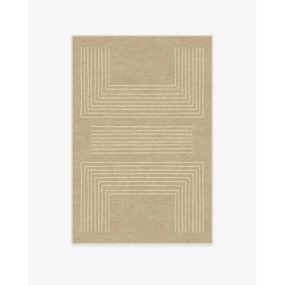 Valencia Natural Flatwoven Rug - 120 x 185 cm - Rug + Pad System