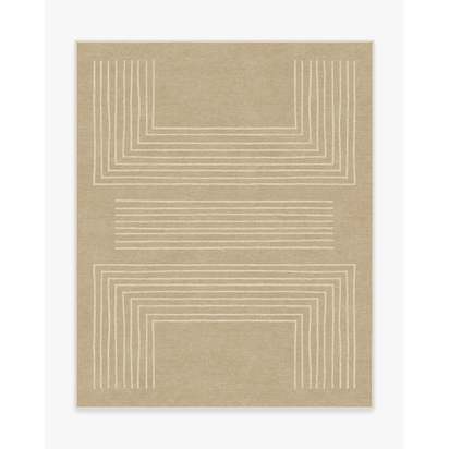 Valencia Natural Flatwoven Rug - 245 x 305 cm - Rug + Pad System