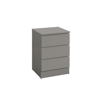 Oslo 3 Drawer Bedside
