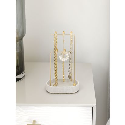 Stackers Multi Hook Jewellery Stand Multi | H25.00cm * W7.00cm * D12.50cm