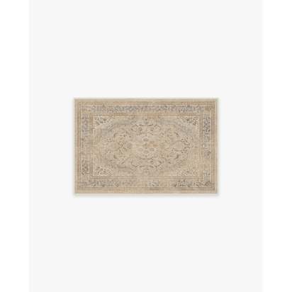 Adeline Ivory Opal Flatwoven Rug - 60 x 90 cm - Rug + Pad System
