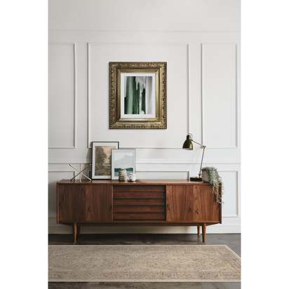 Adeline Ivory Opal Flatwoven Rug - 200 x 290 cm - Rug + Pad System