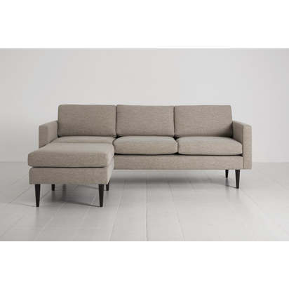 Model 01 3-Seater Left Chaise Sofa Pumice from Swyft