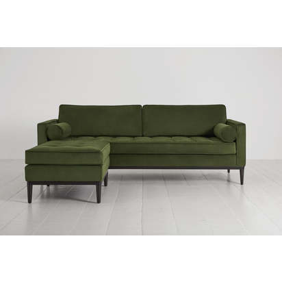 Model 02 3-Seater Left Chaise Sofa Vine from Swyft