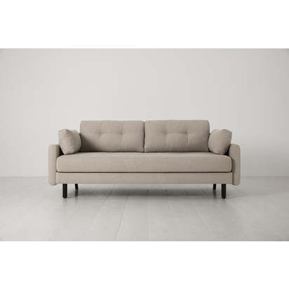 Model 04 Sofa Bed 3 Seater Pumice from Swyft