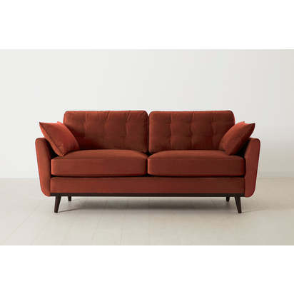 Model 10 2-Seater Sofa, Brick