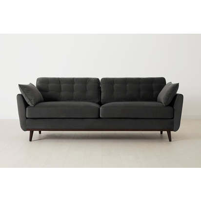 Model 10 3-Seater Sofa Charcoal from Swyft