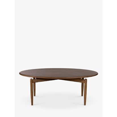 G Plan Vintage Henley Coffee Table, Mid Oak Henley Dark | H450 x W1200 x D600mm