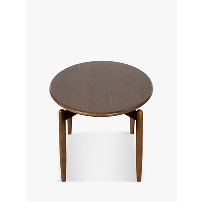 G Plan Vintage Henley Coffee Table, Mid Oak Henley Dark | H450 x W1200 x D600mm