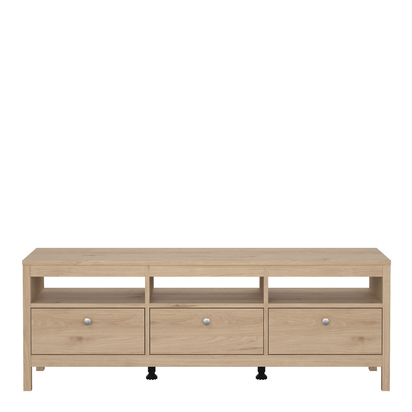 Huxham TV-Unit 3 Drawers in Jackson Hickory Oak