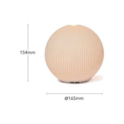 MADE BY ZEN Chi Ceramic Electric Diffuser, Multi Multi | H15.6 x W16.5 x D16.5cm