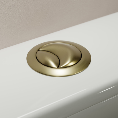 Drench Cistern Flush Button 38mm - Brushed Brass
