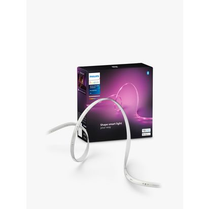 Philips Hue Solo Smart Essential Light Strip, 5m Multi | L5m x W.1.4 x H0.45cm
