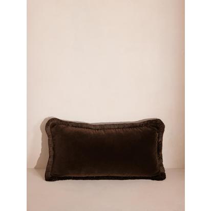 Margeaux Oblong Cushion, Chocolate
