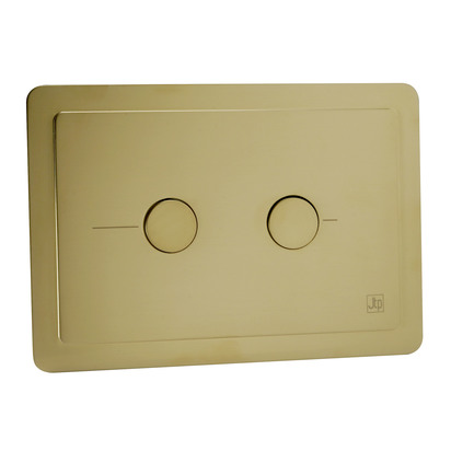 Butler & Rose Caledonia Brushed Brass Metal Pneumatic Flush Plate