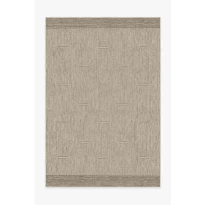 Solvi Stone Flatwoven Rug - 200 x 290 cm - Rug + Pad System