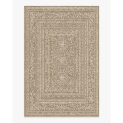 Gisele Natural Flatwoven Rug - 200 x 290 cm - Rug + Pad System