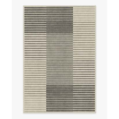 Gradasi Grey Flatwoven Rug - 200 x 290 cm - Rug + Pad System