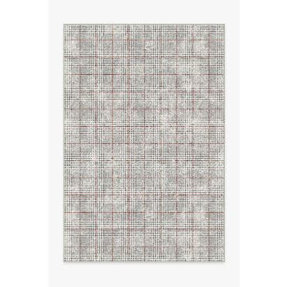 Glen Plaid Flatwoven Rug - 200 x 290 cm - Rug + Pad System