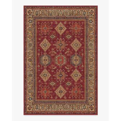 Cambria Ruby Flatwoven Rug - 200 x 290 cm - Rug + Pad System
