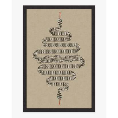 Venom Neutral Flatwoven Rug by Jonathan Adler - 200 x 290 cm - Rug + Pad System