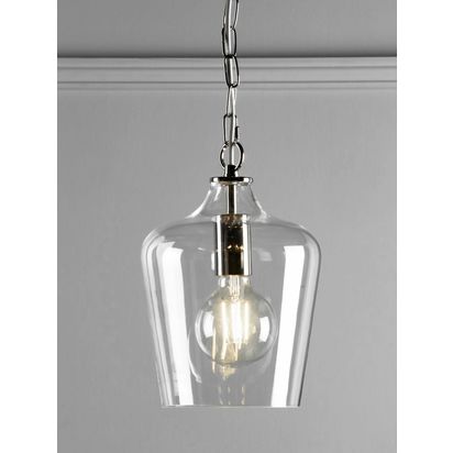Laura Ashley Ockley Glass Ceiling Light Clear