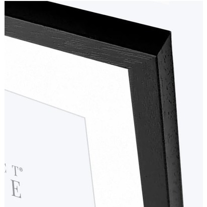 70 x 70 cm Wooden Frame - Black (30x30 mount)