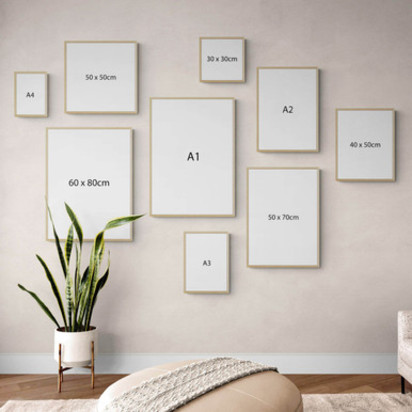 Narrow Oak Frame