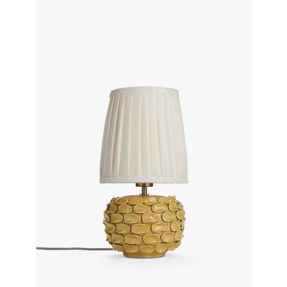 John Lewis Sabzi Table Lamp Yellow | H42 x W22 x D22cm