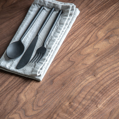 Elin Cutlery Set x16 Matt Black
