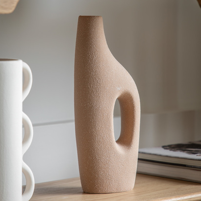 Delores Vase Sand 130x80x335mm
