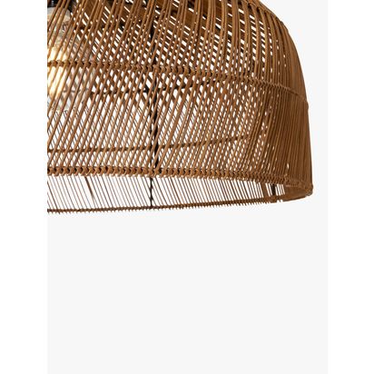 MADE Java XL Rattan Lampshade, Dark Natural Dark Natural | H33 x Dia.59.5cm