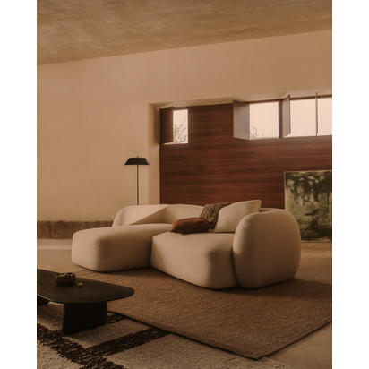 Labid mustard-coloured jacquard, 100% cotton cushion cover, 45 x 45 cm