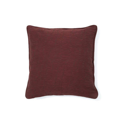 Labid maroon jacquard, 100% cotton cushion cover, 45 x 45 cm