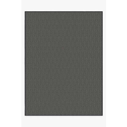 Halo Diamond Grey Outdoor Rug - 275 x 365 cm - Rug + Pad System