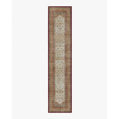Mitra Multicolour Flatwoven Rug by Martyn Lawrence Bullard - 75 x 365 cm - Rug + Pad System