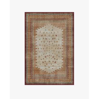 Mitra Multicolour Flatwoven Rug by Martyn Lawrence Bullard - 120 x 185 cm - Rug + Pad System
