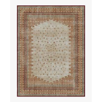 Mitra Multicolour Flatwoven Rug by Martyn Lawrence Bullard - 275 x 365 cm - Rug + Pad System