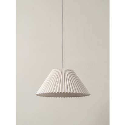 Plia - pleated linen lampshade