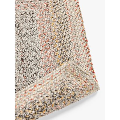 John Lewis Braided Textured Door Mat Multi | L40 x W60cm
