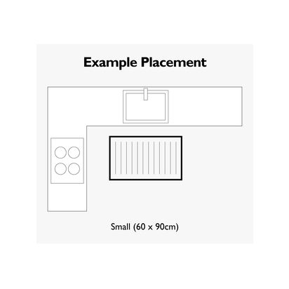 John Lewis Braided Textured Door Mat Multi | L40 x W60cm