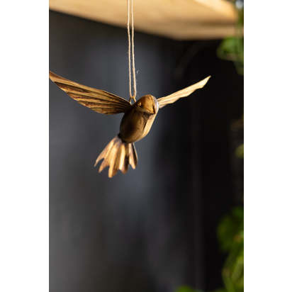 Antique Gold Bird Hanging Ornament