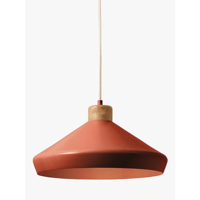 MADE Albert Ceiling Pendant Light, Red Red | H120 x W35 x D35cm