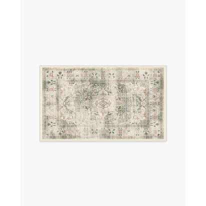 Sarrah Sage Flatwoven Rug - 90 x 150 cm - Rug + Pad System