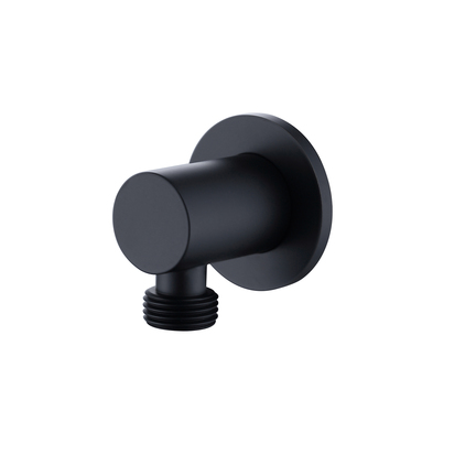 Harbour Clarity Matt Black Concealed Shower Valve, Fixed Head & Arm and Slide Rail Kit