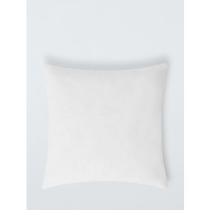 John Lewis Microfibre Cushion Pad White | H45 x W45cm
