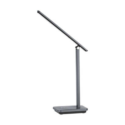 Iniesta Rechargeable Grey Touch Desk Table Lamp