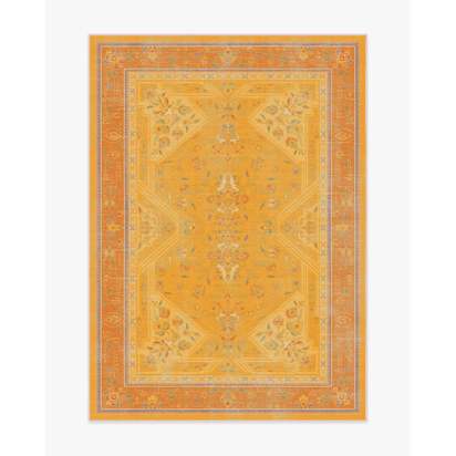Colourful Loom Mango Flatwoven Rug by Iris Apfel - 150 x 215 cm - Rug + Pad System