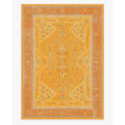 Colourful Loom Mango Flatwoven Rug by Iris Apfel - 305 x 425 cm - Rug + Pad System