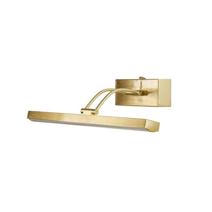 Rhodes 40cm Satin Brass LED Picture Wall Light